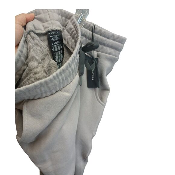 Natori Men's Jogger Pants Enso Knit Drawstring Daytime size Large Color Gray New - Picture 5 of 6